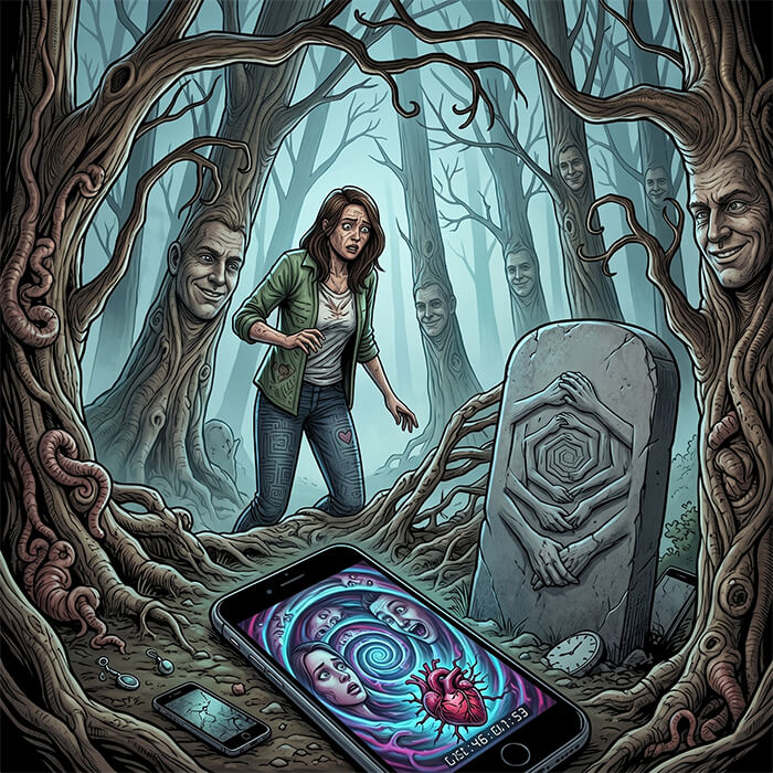 Matched, Then Missing - Dating App Paranormal Mystery Story Cover Art